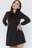 Floral Babydoll Mini Dress