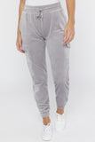 Velour Cargo Jogger